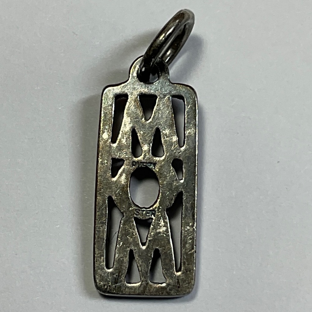 Avery Sterling Silver Mom Rectangular Cutout Mom … - image 3